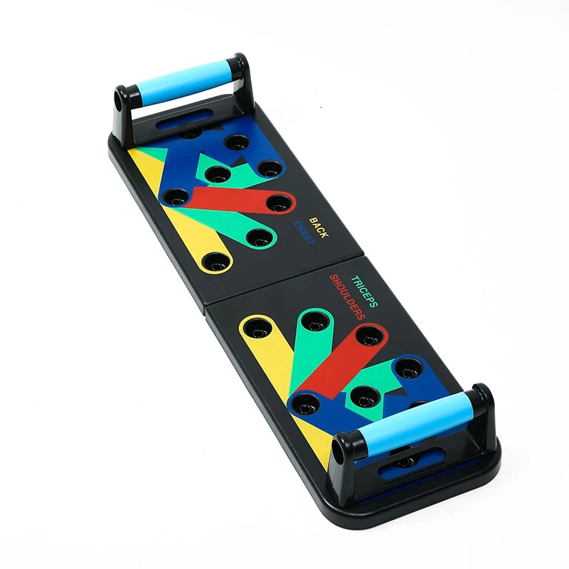 AsapCare 9-in-1 Color-Coded Push-Up Board System | Home Gym Strength Training