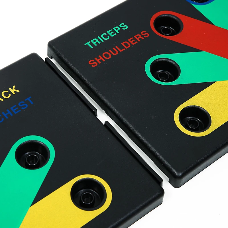 AsapCare 9-in-1 Color-Coded Push-Up Board System | Home Gym Strength Training