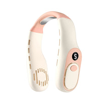 AsapCare Wearable Hands-Free Personal Neck Fan - Rechargeable, LED Display, Quiet Cooling, Large Capacity Battery (5W) - Asap Care and Fitness