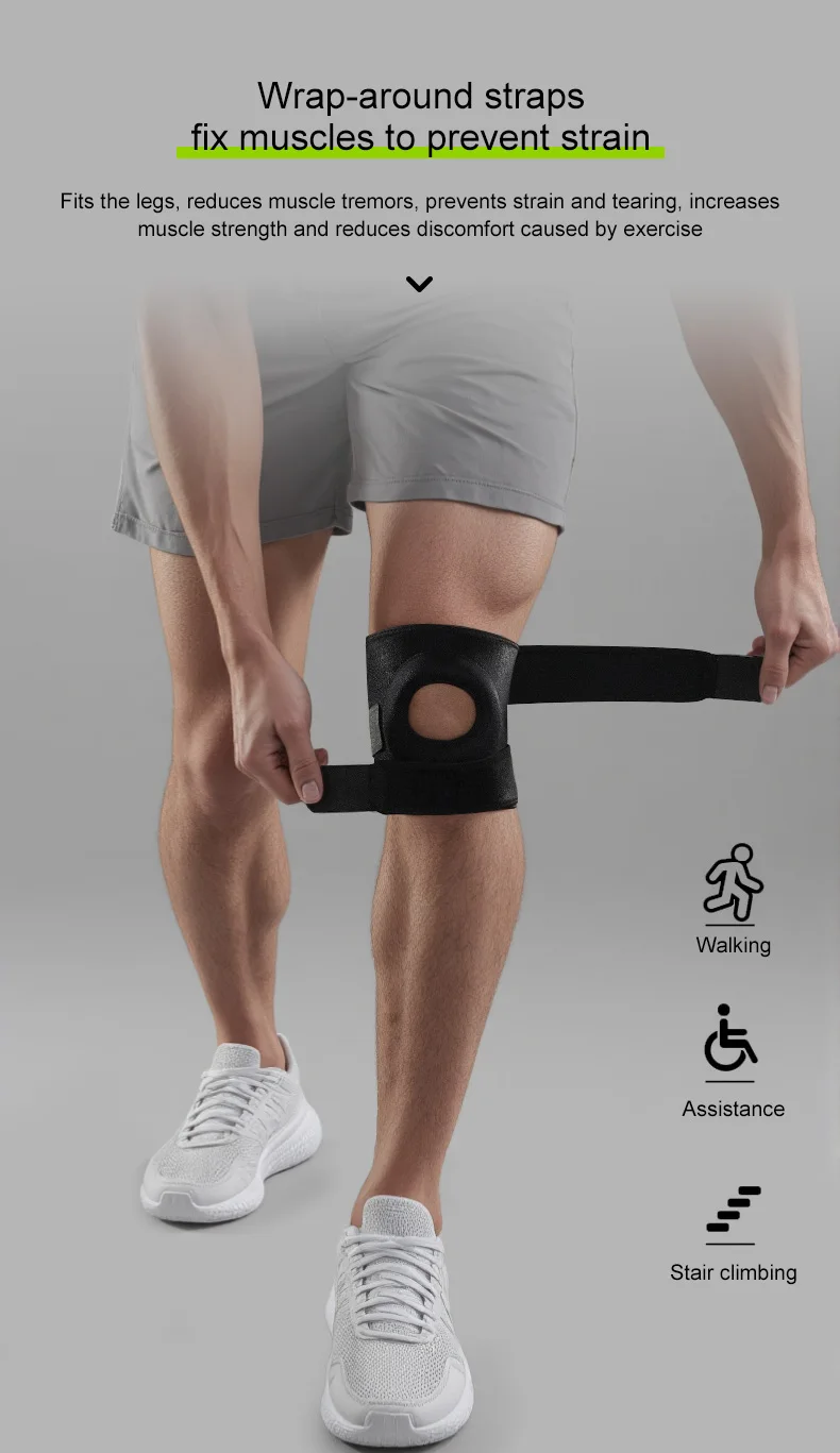AsapCare ResQ-Stays Adjustable Neoprene Knee Support for Recovery