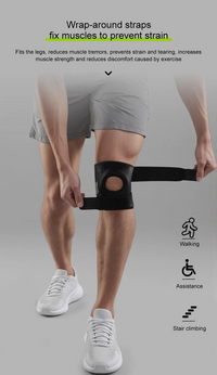 AsapCare ResQ-Stays Adjustable Neoprene Knee Support – Precision Stability & Daily Comfort - Asap Care and Fitness