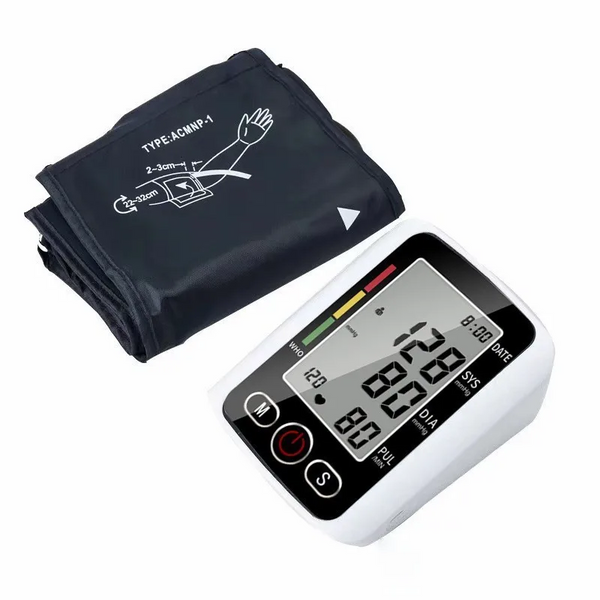 AsapCare™ Pro-Series Upper Arm Wellness Monitor – High-Contrast Digital Display with Comfort-Fit Cuff - Asap Care and Fitness