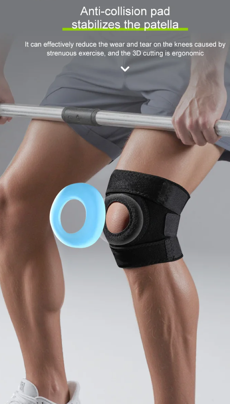 AsapCare ResQ-Stays Adjustable Neoprene Knee Support for Recovery