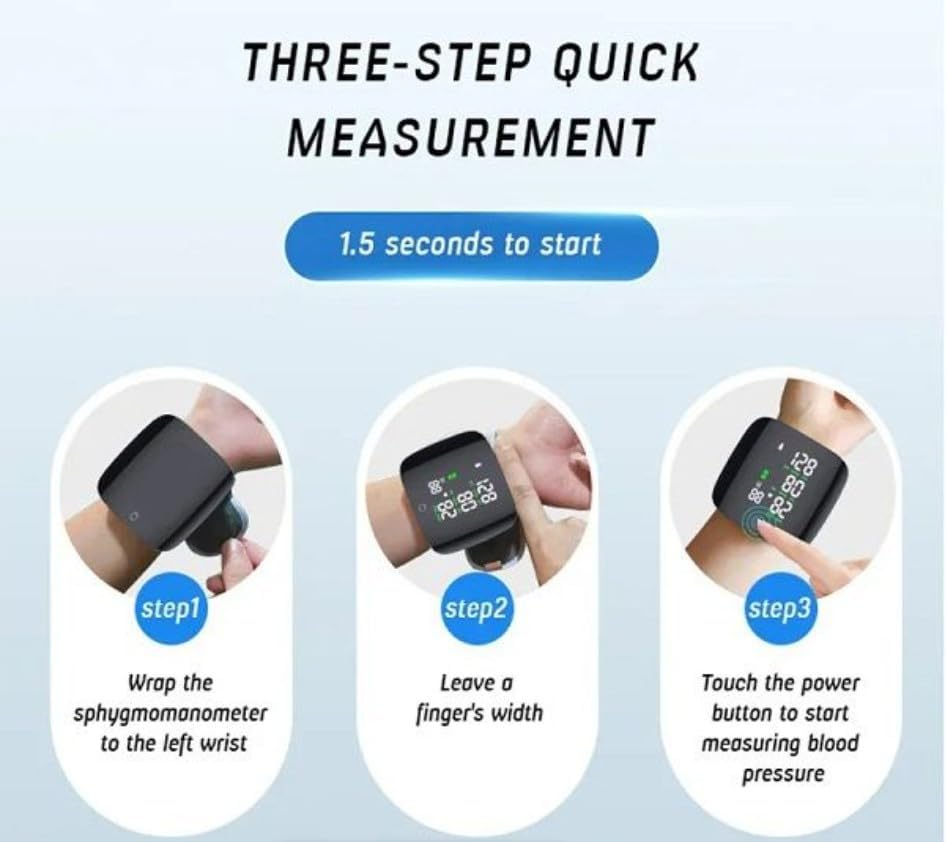 AsapCare™  Wrist Blood Pressure Monitor