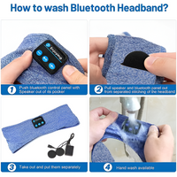 AsapCare™ 2-in-1 Bluetooth Sports Headband & Sleep Mask – Ultra-Thin Wireless Audio - Asap Care and Fitness