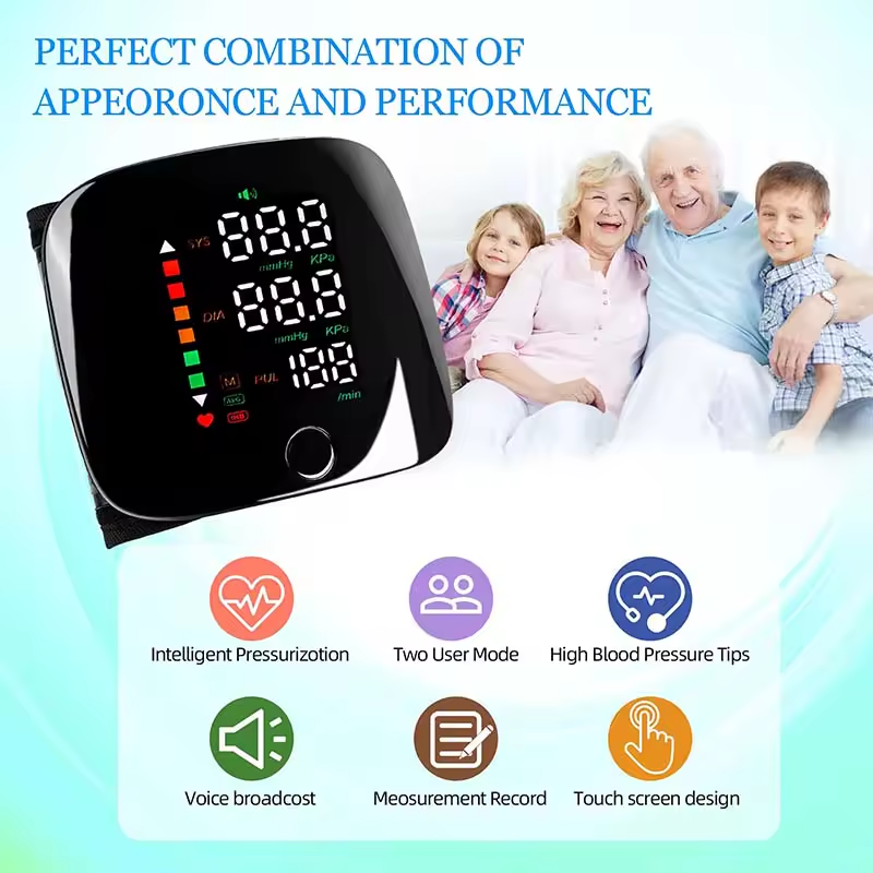 AsapCare™  Wrist Blood Pressure Monitor