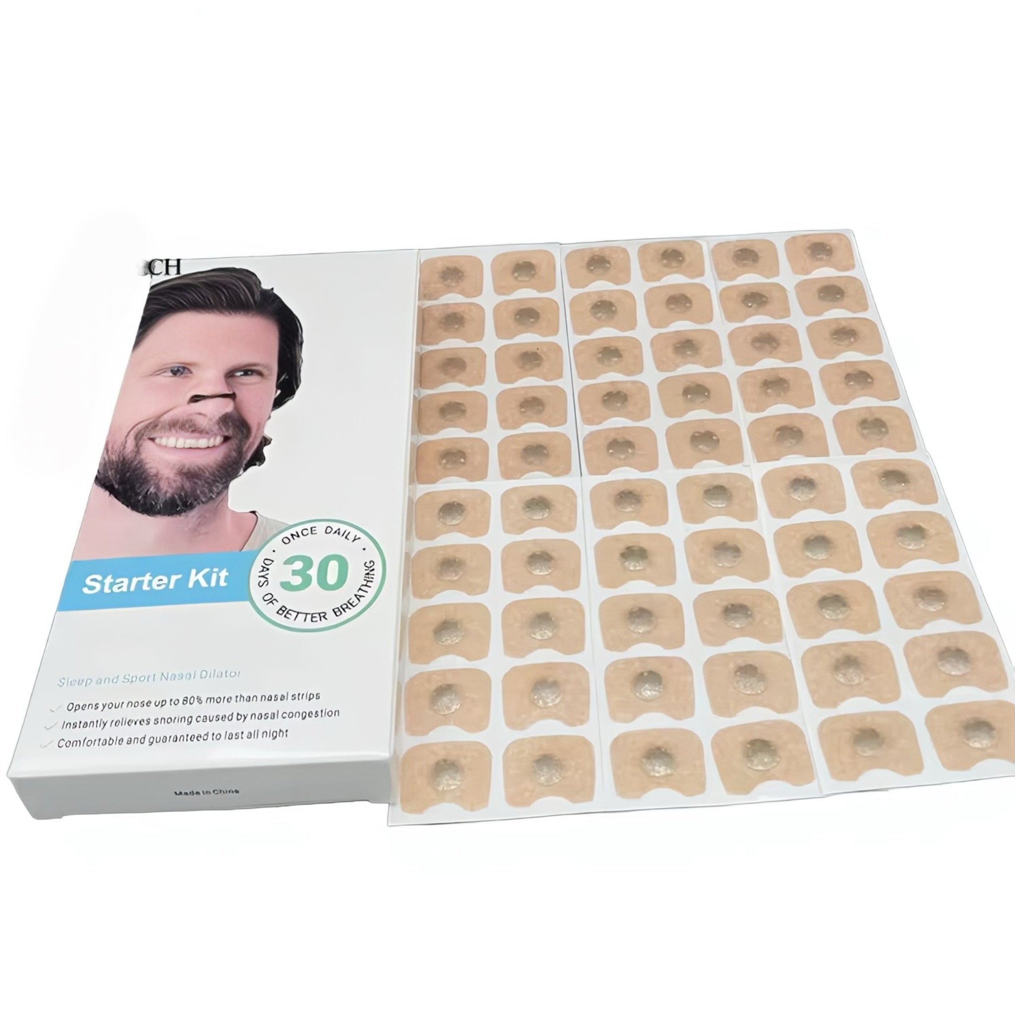 AsapCare 30-Day Sleep & Sport Nasal Dilator Starter Kit