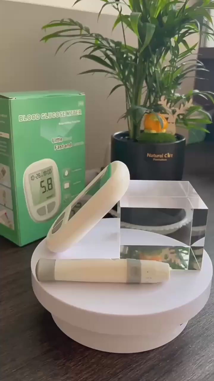 Complete IVD Blood Glucose Monitoring Kit – Includes 50 Test Strips & 50 Lancets for Accurate Diabetes Management