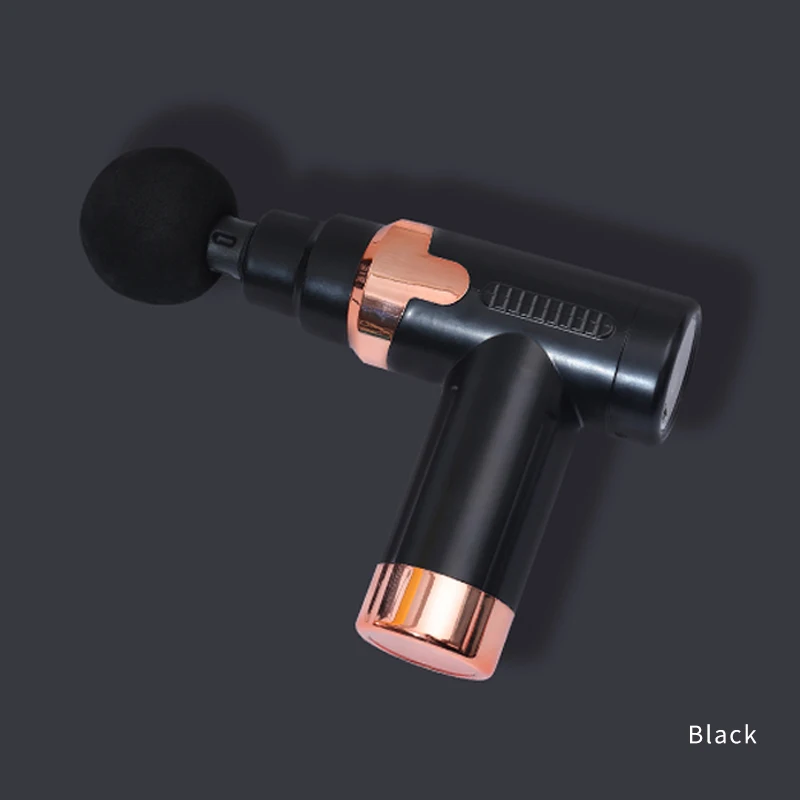 Deep Tissue Massage Gun - 6 Speed Levels & 4 Interchangeable Heads for Muscle Recovery