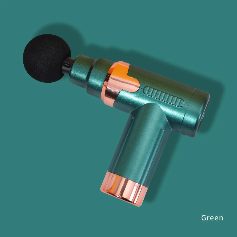 Deep Tissue Massage Gun - 6 Speed Levels & 4 Interchangeable Heads for Muscle Recovery